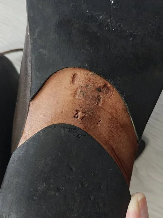 Cydwoq Handmade Leather Lace-Up Boots – Brown Cap Toe – EU 37 / US 6.5–7 + Canva - Picture 7 of 7